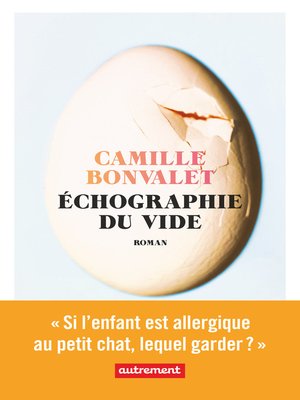 cover image of Échographie du vide